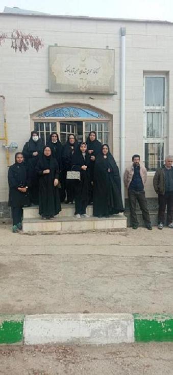 بازدیدمعلمان نهضت ازکتابخانه